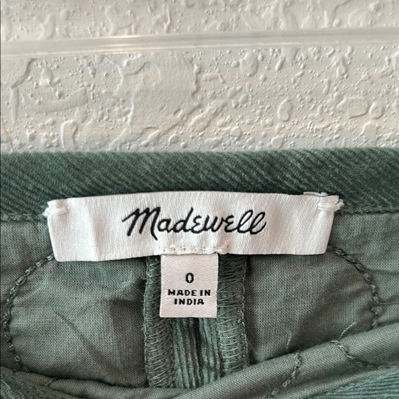 Madewell Quilted Corduroy Button Up Skirt - Picture 3 of 9